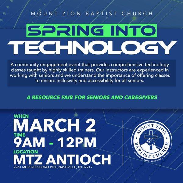 to Mt. Zion Nashville